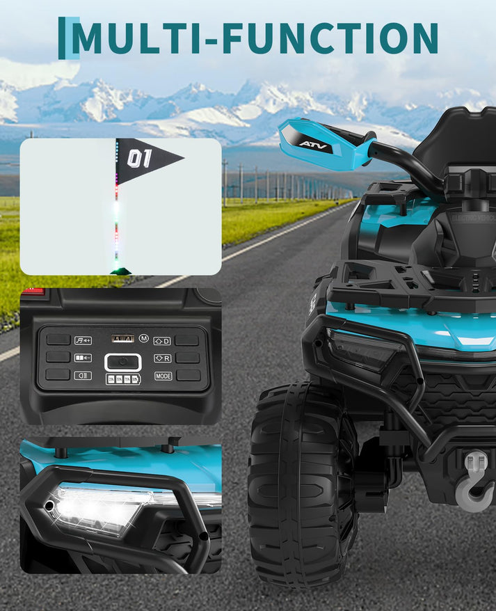 Control remoto parental del QUAD infantil